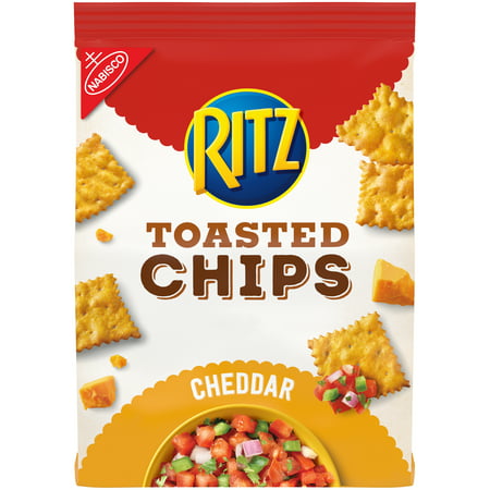 Ritz Toasted Chips, Cheddar - 8.1oz