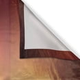 thumbnail image 3 of Ambesonne Sunrise Kitchen Curtains, Horizon Seascape Bay, 55"x39", Orange and Blue, 3 of 3