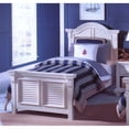 thumbnail image 2 of Greyson Living Beachcrest White Youth Panel Bed with Optional Trundle by, 2 of 4
