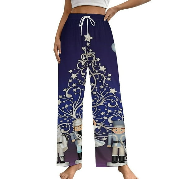 Nutcracker Christmas Special Women's Pajamas Pajama Pants Women's Sleepwear Lounge Sleep Bottoms Stretch with Pockets