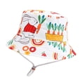 thumbnail image 4 of Bobifish Girls Sun Hat Cartoon Wide Brim Bucket Hat With Adjustable Chin Strap Sea Themed Beach Wear Sun Protection Hat, 4 of 5