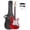 B, variant on GST Maple Fingerboard Electric Guitar Bag Shoulder Strap Pick Whammy Bar Cord Wrench Tool Red