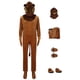 thumbnail image 4 of Disfraz de león para cosplay, mono de rey animal, juego de rol para niños, adultos, unisex, para Halloween, disfraz de león de pelo largo, 4 of 4
