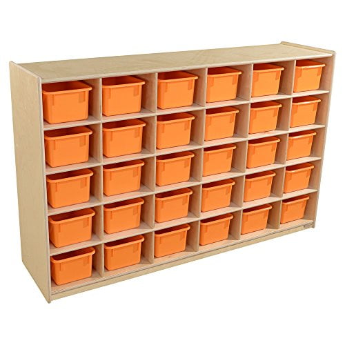 Contender C16039OR (COO2Z) Contender 30 Tray Storage with Orange Trays - RTA
