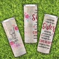 thumbnail image 6 of Best Friends New Tumbler, Soul Sister Tumbler, Adorable Friendship Present Idea for Women and Girls, Skinny Tumbler with Lid for Friends, Roommate, BFF in Birthday, Anniversary, 6 of 6