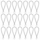thumbnail image 1 of UKCOCO 100Pcs Cell Phone Lanyard Phone Hanging Split Ring Strap Keychain Holder for DIY Charms, 1 of 4