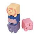 thumbnail image 4 of Soft Stacking Building Blocks, Lovely Multipurpos 4pcs Cute Animal Shape Soft Blocks Toys  For Kids For Home, 4 of 8