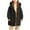Black, variant on Hduncf Girls Winter Coats Kids Hooded Puffer Jackets Warm Thickened Medium Length Cotton Down Jacket Outwear Yellow 7-8 Years