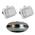 thumbnail image 4 of 4Pcs Car License Plate Light for W204/W212/W216/W221/W207 18 LED White Rear License Tag Lights, 4 of 7