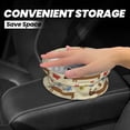 thumbnail image 4 of Kdxio Dachshund Dog And Flower Car Trash Can Garbage Car Accessories Trash Can Car Waste Bin for for Driver and Passenger Any Vehicle, 4 of 7