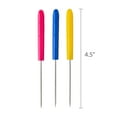 thumbnail image 5 of (4 pack) 3 Count, 4.5 IN, Multicolor, Scriber Needles, by Way To Celebrate, 5 of 6