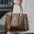 thumbnail image 2 of Bolso de mano de lujo con estampado de moda, de gran capacidad, de cuero suave, para mujer, bandolera de hombro, de diseñador de ocio, bolsos y carteras para mujer, 2 of 5