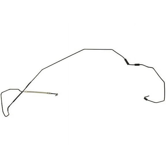 Front Right Brake Line - Compatible with 2010 - 2019, 2021 - 2024 Ford E-350 Super Duty 2011 2012 2013 2014 2015 2016 2017 2018 2022 2023