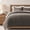 Mushroom Brown, variant on EVERGRACE 100% Cotton Modern Lines Quilt Set King Size, Pre-Washed Soft Striped Coverlet Bedspread, 3 Piece Lightweight Bedding Set for All Season, with 2 Pillow Shams, Birch