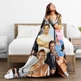 thumbnail image 6 of Matthew McConaughey Blanket Soft and Warm Lightweight Fluffy Throws Blankets Rug Carpet Gift for Beach Yoga Bedroom Living Room Decoration Sofa Camping Trip Dorm Decor All Season, 6 of 6