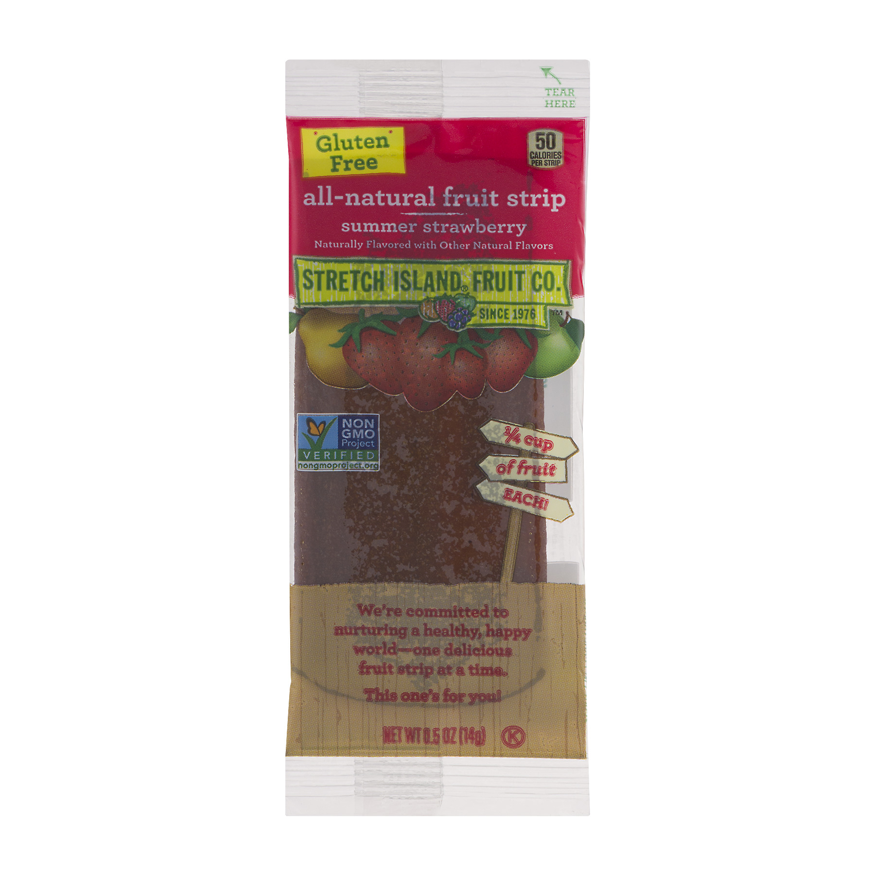 Stretch Island Original Strawberry Fruit Leather, 0.5 Oz.