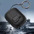 thumbnail image 2 of GadgetCom Étui de Remplacement Compatible avec Apple AirPods Pro 1 2, Étui de Protection TPU PC à Ouverture Instantanée avec Verrou Sécurisé et Courroie, 2 of 5