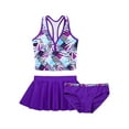 thumbnail image 4 of iEFiEL Elastic Waistband Swimsuit Set (Girl's), 4 of 7