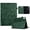 Green, variant on Allytechgroup for iPad mini 7 A17 Pro 2024/iPad Mini 6 2021 8.3 Inch Case, PU Leather Slim Fit Flip Stand Tablet Case with Card Slot Shockproof Protective Cover for iPad mini 7th/6th Gen, Brown