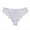 White, variant on Midwennn Women's Fashion Solid Color Soft Skin Crotch Low Waist Thong Underwear Womens Underwear High Waist