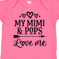 thumbnail image 4 of Inktastic Mimi and Pops Love Me Girls Baby Bodysuit, 4 of 5