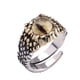 thumbnail image 3 of Joyeros para mujer, joyeros y organizadores con diseño de ojo abierto para hombre y mujer, regalo de anillo abierto, joyería de anillo., 3 of 5