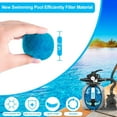 thumbnail image 6 of 1.5 lbs Pool Filter Ball for Sand Filter Pump for Above Ground Pool, Pool Filter Media Balls Instead of Sand, Reusable Eco-Friendly Fiber Filter Media Balls (Equivalent to 50 lbs of Pool Filter Sand), 6 of 8