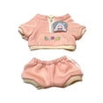 thumbnail image 2 of Ropa deportiva para muñecas CUTICAT 2 piezas sudadera con capucha y pantalones Rosa, 2 of 8