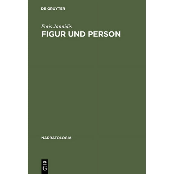 Narratologia Figur und Person, Book 3, (Hardcover)