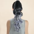 thumbnail image 3 of Ofertas Únicas 1 Pc Clip de Peluca de Cabello Largo Natural para Mujeres 19.69 pulgadas Negro, Gris Claro, 3 of 6