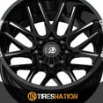 thumbnail image 5 of 20x10 Dropstars 654BM Deep Concave Gloss Black Wheel 6x135/6x5.5 -25, 5 of 5