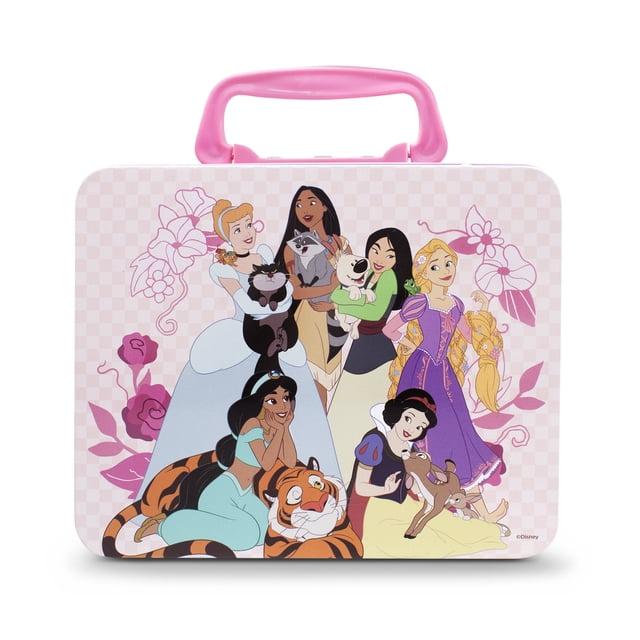 Lonchera Infantil Metalica Princesas Disney