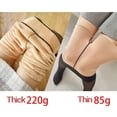 thumbnail image 5 of Mallas de forro polar para mujer, pantimedias ajustadas translúcidas, elásticas, cálidas, térmicas, Sexy, Invierno, 5 of 5