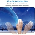 thumbnail image 4 of .x BAT Shadow Rubber Stitched Edges Extended Large Gaming Mouse Pad Office Keyboard Mouse Mat, 4 of 7