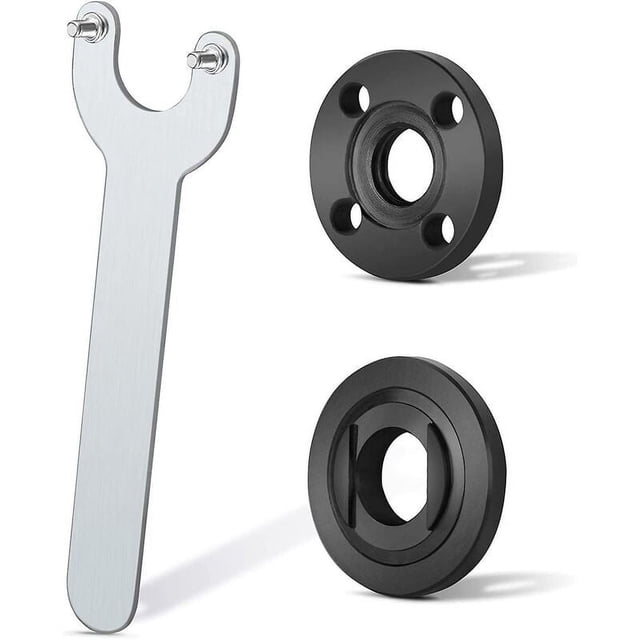 Piezas de repuesto para su arsenal de herramientas, llave de repuesto para amoladora angular, funciona para marcas sólidas y duraderas, uso prolongado (4,5", 5")