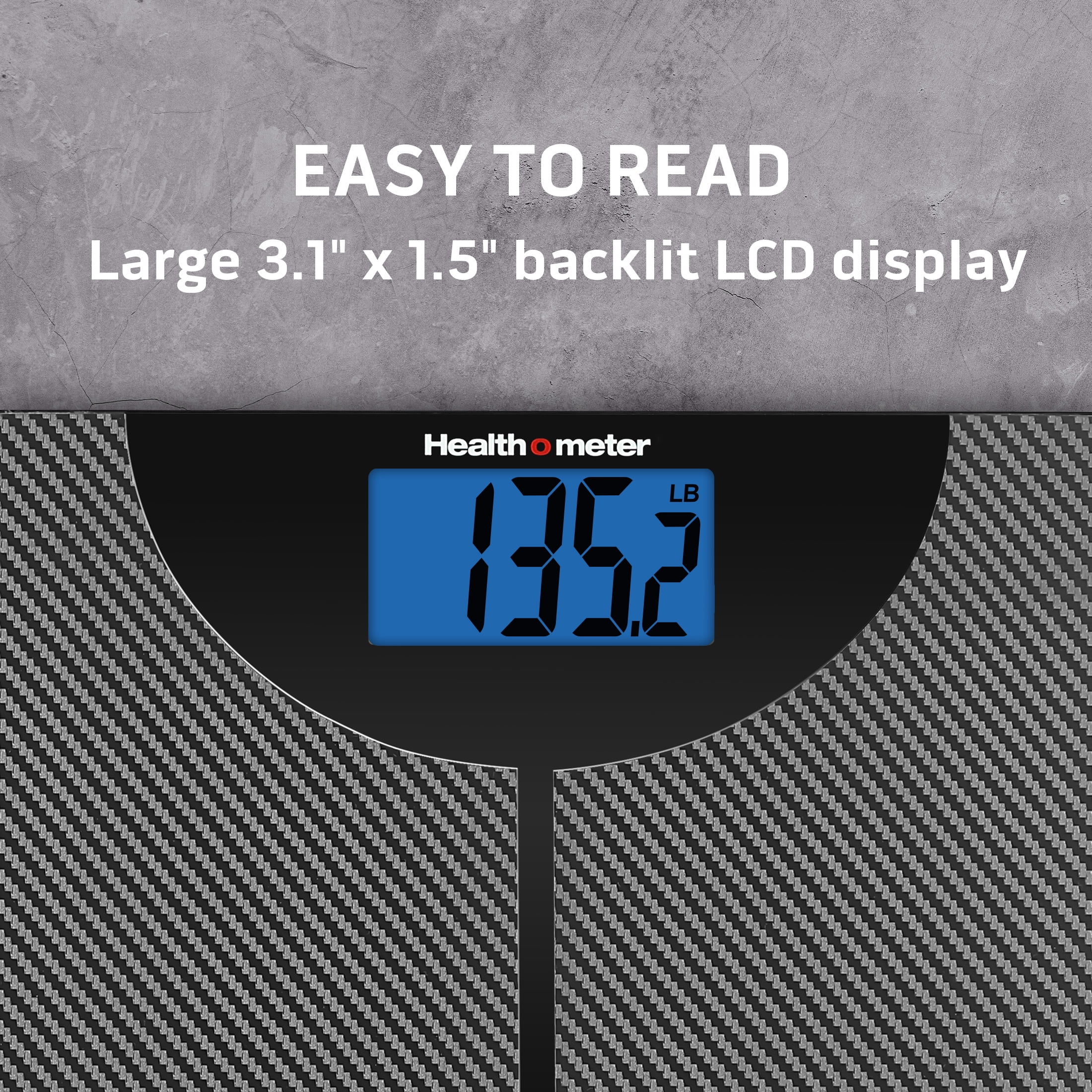 Health o meter 400 lbs. Digital Clear Glass with Chrome and Black