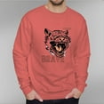 thumbnail image 2 of Men's 330g 100% Cotton Dropped Shoulder Crew Neck Sweatshirt-BRAVE, 2 of 15