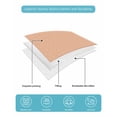 thumbnail image 5 of Quilts Twin Size Bedding Set, Peach Fuzz Lightweight Quilted Comforter, Modern Pure Peach Fuzz Soft Reversible Bedspread Coverlet with Pillow Covers for All Season, 68" x 86", 5 of 7