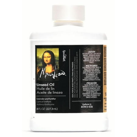 Mona Lisa Linseed Oil 8 oz.