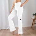 thumbnail image 2 of WAYUTE Women's Leggings Tummy Control Activewear Tights with Button Pockets Breathable Comfort Stretchy Fit Gym Fitness 2XL, 2 of 6