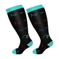 thumbnail image 1 of Plus size plus fat compression socks American style vein second grade elastic socks fat calf socks, 1 of 5