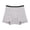 Grey, variant on Women's 4 Layer Leakproof Menstrual Panties Light Absorption For Girls Breathable Crotch Underwear, XL, Black