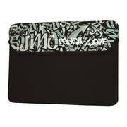 Mobile Edge Sumo Graffiti 10" Tablet or iPad Neoprene Sleeve - Protective sleeve for tablet - neoprene - black - 10"