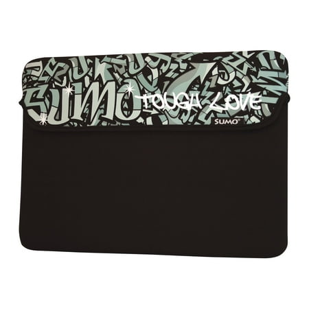 Mobile Edge Sumo Graffiti 10" Tablet or iPad Neoprene Sleeve - Protective sleeve for tablet - neoprene - black - 10"