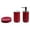 Ruby Red, variant on Nameeks Yu280 Gedy Bathroom Accessories Set - Metallic Lilac