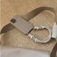 thumbnail image 1 of Funda de teléfono suave y sólida con cordón cruzado para iPhone 13 MiNi 12 11 Pro Max 14 Pro XS XR X 8 7 Plus SE3, funda de silicona con correa de Corea Tan Jianjun unisex, 1 of 2