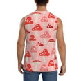 thumbnail image 4 of Disketp Cute Mushroom1 Sleeveless Tshirts For Men, Muscle Shirts For Men Dry Fit Tank Top-3x-Large, 4 of 8