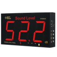 thumbnail image 3 of Medidor de nivel de sonido Ar884a con pantalla LCD grande Medidor de nivel de sonido digital montado en la pared Medidor de ruido digital Probador de monitoreo de decibeles Ruido, 3 of 5