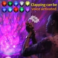 thumbnail image 1 of Music Starry Projector Galaxy Projector Night Light Projector With Home galaxy light black Bluetooth Music Speaker With Alexa Google Home Galaxy Light, 1 of 9