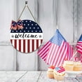 thumbnail image 4 of Fiudx Letrero de Pared Del Día de La Independencia, Decoración Patriótica de Ee. Uu., Diseño Vintage En Rojo, Blanco y Azul, Versátil para Uso En Interiores y Exteriores, Perfecto para El 4 de Julio,, 4 of 7